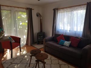 Posezení v ubytování Apartamento La Calera