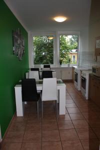 Dining area in a vendégházakat