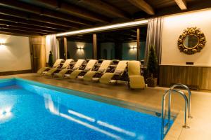 Bazén v ubytování Boutiquehotel Säumler nebo v jeho okolí