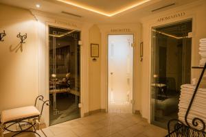 Posezení v ubytování Boutiquehotel Säumler