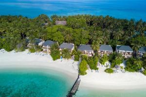 Ett flygfoto av Summer Island Maldives Resort