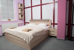 Postel nebo postele na pokoji v ubytování ALL SEASONS - HOSTEL