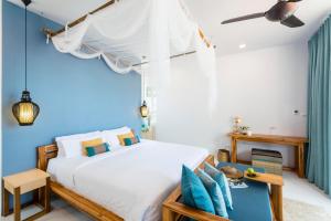 Кровать или кровати в номере Krabi Home Resort