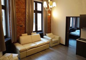 Część wypoczynkowa w obiekcie Aparthotel Łódź 55 Piotrkowska