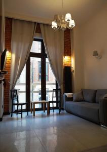 Część wypoczynkowa w obiekcie Aparthotel Łódź 55 Piotrkowska