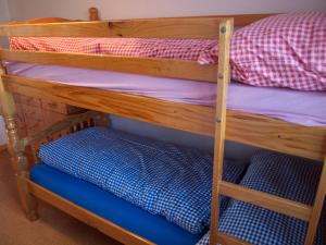 Postel nebo postele na pokoji v ubytování Chalet Silberdistel