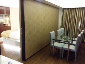 Postel nebo postele na pokoji v ubytování Hotel Oxina Lygon
