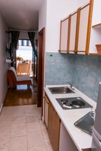 Kuchyň nebo kuchyňský kout v ubytování Villa Antonio