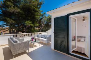 Balkón nebo terasa v ubytování Holiday Home Brac