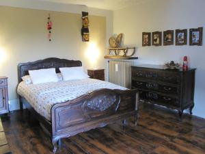 Postel nebo postele na pokoji v ubytování Il cuore dei Foresti