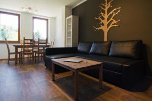 Część wypoczynkowa w obiekcie Apartmány Chata Švadlenka