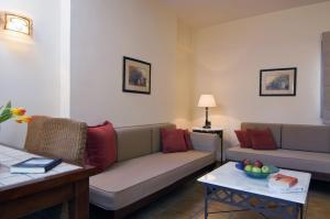 Posezení v ubytování Harmony Hotel Apartments