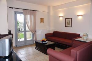 Posezení v ubytování Harmony Hotel Apartments