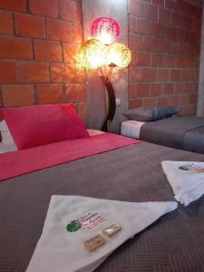 Postel nebo postele na pokoji v ubytování San Agustín Wayrana + 37 fotografií