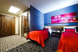 Postel nebo postele na pokoji v ubytování Blue Diamond Hotel Active SPA