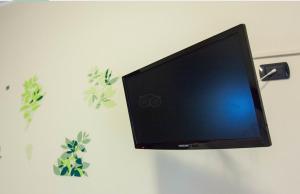 TV a/nebo společenská místnost v ubytování Hotel Greco