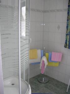 Kúpeľňa v ubytovaní Monika Schwaiger, Appartements