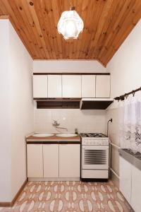 A kitchen or kitchenette at Privát Gallik