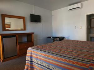TV a/nebo společenská místnost v ubytování Hotel del Camino