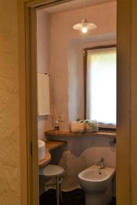 Kúpeľňa v ubytovaní b&b Balcone del Biellese