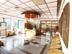 Ruang duduk di Xanadu Hostel
