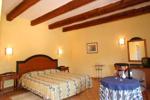 Cama o camas de una habitación en Finca Son Guardiola