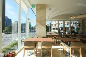 幸福之乡温泉旅馆 餐厅或其他用餐的地方