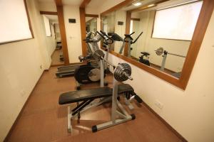 Fitness centrum a/nebo fitness zařízení v ubytování SilverCloud Hotel and Banquets