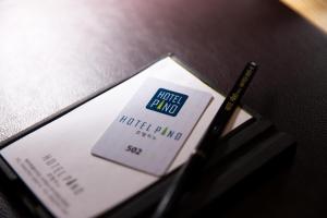 Certifikát, hodnocení, plakát nebo jiný dokument vystavený v ubytování Pino Hotel
