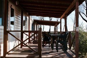 Balkón alebo terasa v ubytovaní Camping Venezia Village