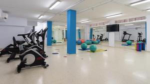 Fitness centrum a/nebo fitness zařízení v ubytování HC Luxe