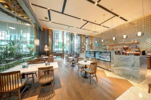 Restaurace v ubytování Pan Pacific Yangon