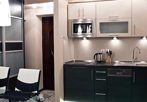 Kuchyňa alebo kuchynka v ubytovaní Apartament Kryształowy