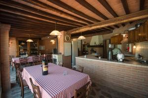 Kuchyň nebo kuchyňský kout v ubytování Colle Cavalieri - Country House
