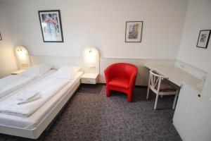 Postel nebo postele na pokoji v ubytování Hotel Relax