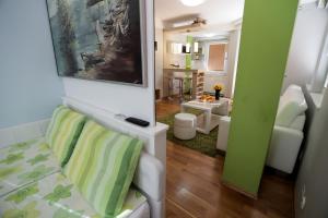 Η κουζίνα ή μικρή κουζίνα στο Apartments Matjan with private garages