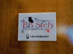 Certifikát, hodnocení, plakát nebo jiný dokument vystavený v ubytování Affittacamere BB STEFY