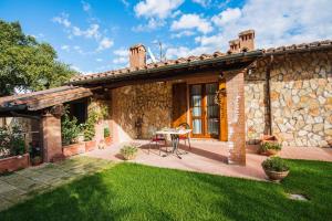 Zahrada ubytování Agriturismo Cantagalli