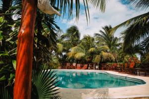 Bazén v ubytování Ensueño Holbox & Beach Club nebo v jeho okolí