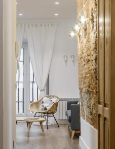Część wypoczynkowa w obiekcie Madrid Center, Apartamento de 2 dormitorios