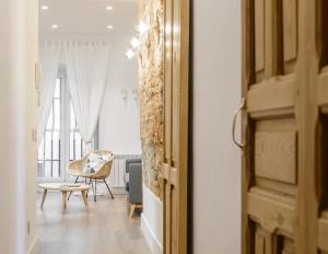Część wypoczynkowa w obiekcie Madrid Center, Apartamento de 2 dormitorios