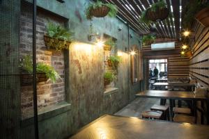 Bayview Hotel Woy Woy餐厅或其他用餐的地方
