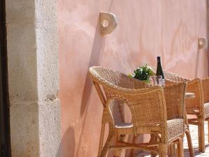 A seating area at Villa Principe Di Belmonte