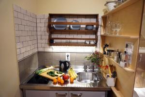 Kuchnia lub aneks kuchenny w obiekcie WANZ'inn Design Appartements