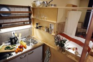 Kuchnia lub aneks kuchenny w obiekcie WANZ'inn Design Appartements