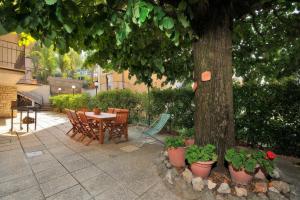 A garden outside Casa Malìca