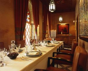 Restaurace v ubytování Riyad Al Moussika