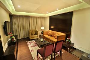 Posezení v ubytování Hotel Royal Orchid Jaipur, Tonk Road