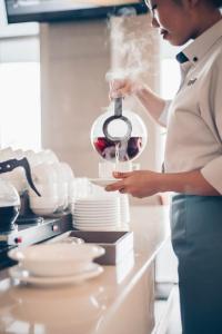 Khách lưu trú tại Enso Hotel