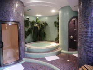 Koupelna v ubytování Hotel Bellavista